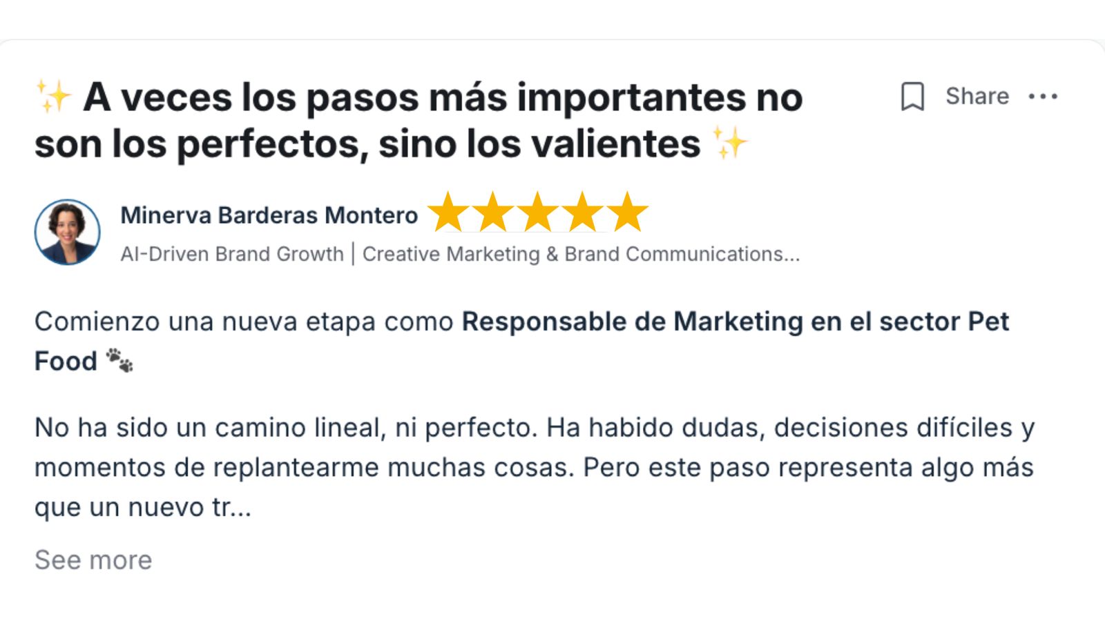 Testimonio de alumna de Talma Academy